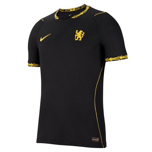 Nike Mens Chelsea 26/27 Away Authentic Jersey - Black