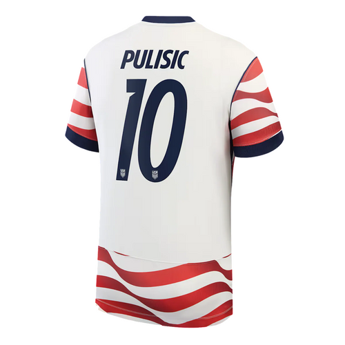Nike Mens USA WC 26 Pulisic Home Jersey