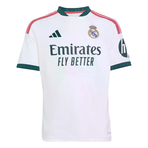 adidas Youth Real Madrid 26/27 Home Stadium Jersey