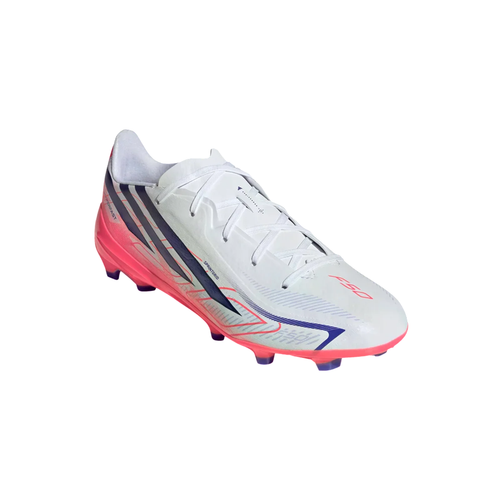 adidas Youth F50 Hyperfast League FG - White/Pink