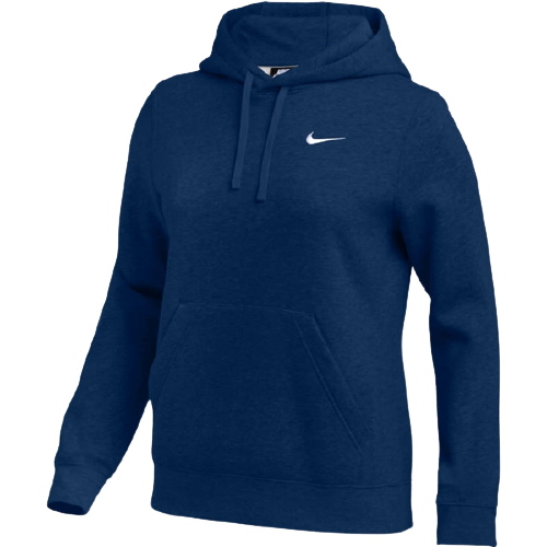 The Nike Club Women's Training Pullover Hoodie offers warm and soft brushed-back fleece and an adjustable hood to keep you covered when temperatures drop. Updates to the fit give you room to layer and move freely. Knit fabric feels soft and comfortable. Premium brushed-back fleece interior feels soft and warm. Ribbed cuffs and hem for a snug fit.

80% cotton 20% polyester.
