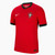 Nike Mens Portugal 24/25 Home Jersey Authentic - Red