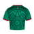 adidas Womens Mexico  WC 26 Home Crop Top Jersey