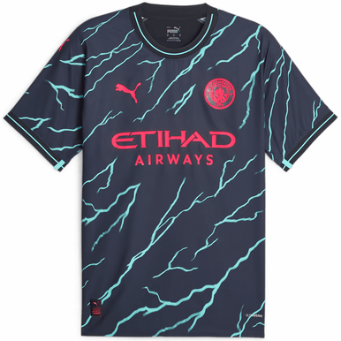 Puma Manchester City FC 23/24 Authentic 3rd Jersey - Dark Navy