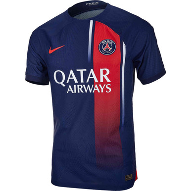 【新品・正規品】NIKE PSG 23/24 マッチ ホームユニフォーム psg4thjseyauthen__08378.