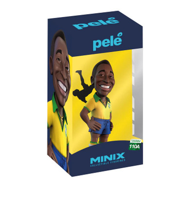 Minix Pele Brazil 1st 12cm Figurine
