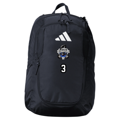 adidas SCORPIONS STADIUM 4 BACKPACK - BLACK