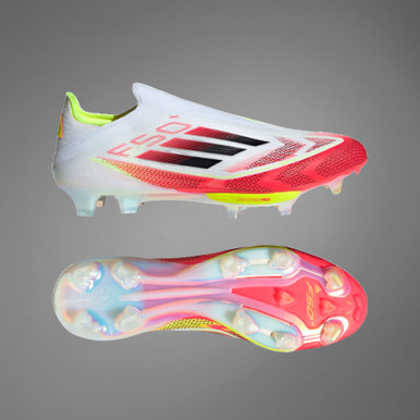 adidas F50+ FG - White/Red