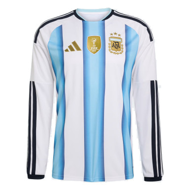 adidas Mens Argentina Home 25/26 Jersey LS