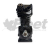 107866X TF-550 Pulley Drive Compressor with threaded top discharge, water/air cooled, fits Ford trucks, 4-hole base