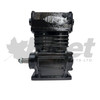107866X TF-550 Pulley Drive Compressor with threaded top discharge, water/air cooled, fits Ford trucks, 4-hole base