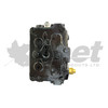 107866X TF-550 Pulley Drive Compressor with threaded top discharge, water/air cooled, fits Ford trucks, 4-hole base