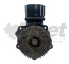 5018485x ba-921 air brake compressor for detroit series 60 egr, top inlet, side outlet, 9-tooth spline, remanufactured