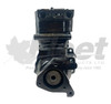 5018485x ba-921 air brake compressor for detroit series 60 egr, top inlet, side outlet, 9-tooth spline, remanufactured