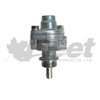 276567-g push/pull valve for truck air brake control, 1/8" ports, 40 psi auto release, manual dash mount pp-1 style