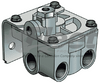 kn28071-g relay valve with anti-compounding for tractor trailer air brake systems, dual 1/2 npt ports, oem fitment