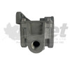 kn28510-g rg-2 relay valve for truck/trailer air brake systems, 1/2 supply, 3/8 delivery, fast response, compact mount