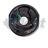 Left hand electric brake assembly 10" x 2-1/4" for 3,500 lb trailer axles, K23-026-00, 23-26, K23-26 | BULK - 10 X 2-1/4" 3500 LBS L.H. BRAKE ASSY