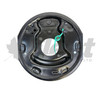 FP12-1014 10x2-1/4 right hand electric brake assembly for 3.5K trailer axle, QAI & CSA certified with 4-bolt flange