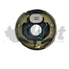 FP12-1014 10x2-1/4 right hand electric brake assembly for 3.5K trailer axle, QAI & CSA certified with 4-bolt flange