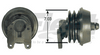 104872X FD-3 Cummins fan clutch remanufactured, 7.03" pulley, fits Class 6–8 trucks, 2" pilot, spring-engaged
