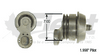 288880X FD-1 reman fan clutch, 7" pulley, 2" pilot, spring-engaged fitment for Mack, Sterling, Freightliner