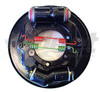 KB203251X Lucas Girling RH 5" brake backing plate assembly, 1.75" bore, complete with cylinders and RC-01 valve
