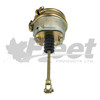 287185-G DD-3 Brake Actuator Long Rod LH Type 30 for MCI Coach, safety locking chamber with double diaphragm