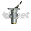 228729-g tw-1 flipper valve for truck dash panel, cast lever, 1/8 npt manual air control