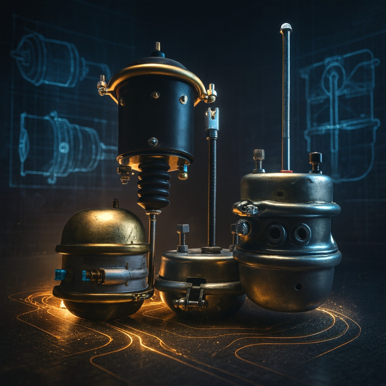 Spring Brakes & Components Spring Brakes & Components