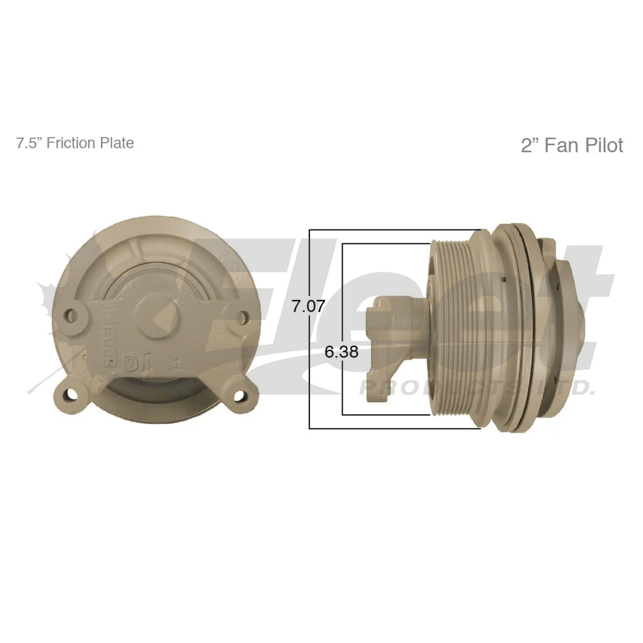 KB790013X | S Advantage Fan Clutch for Cummins C/ISC