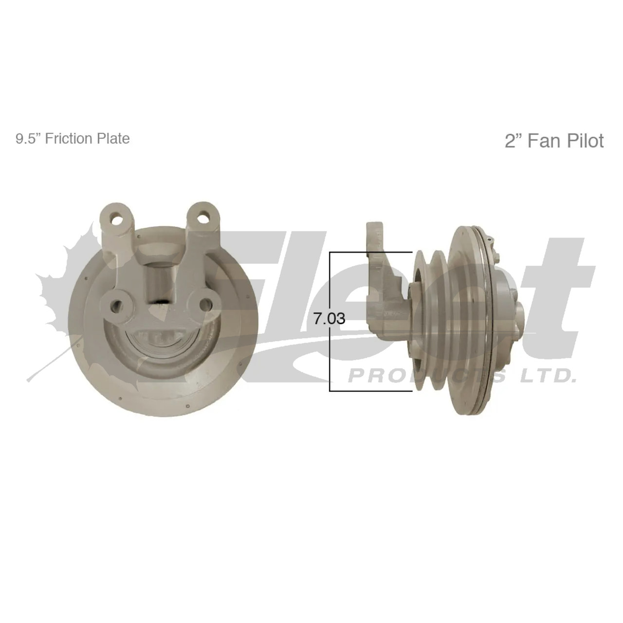 KB791000X | HTS Advantage Fan Clutch for Cummins N14/NTC/NT88