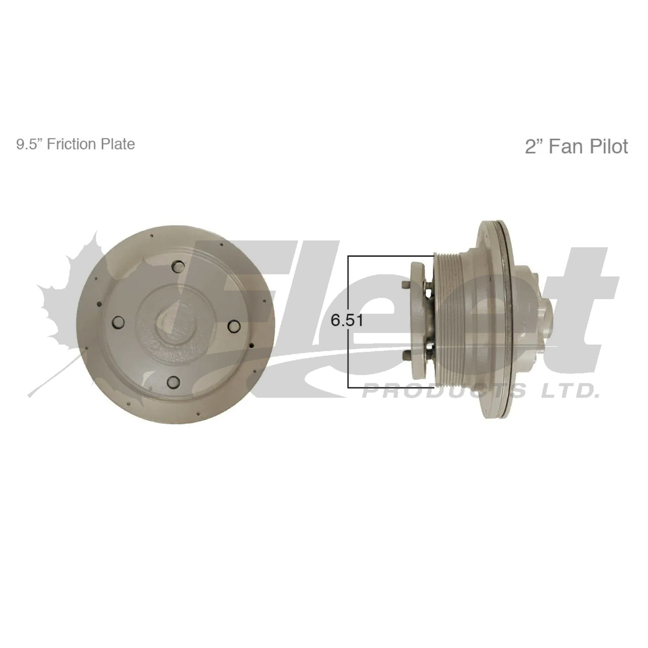 KB791001X | HTS Advantage Fan Clutch for Cummins L10/M11/ISM