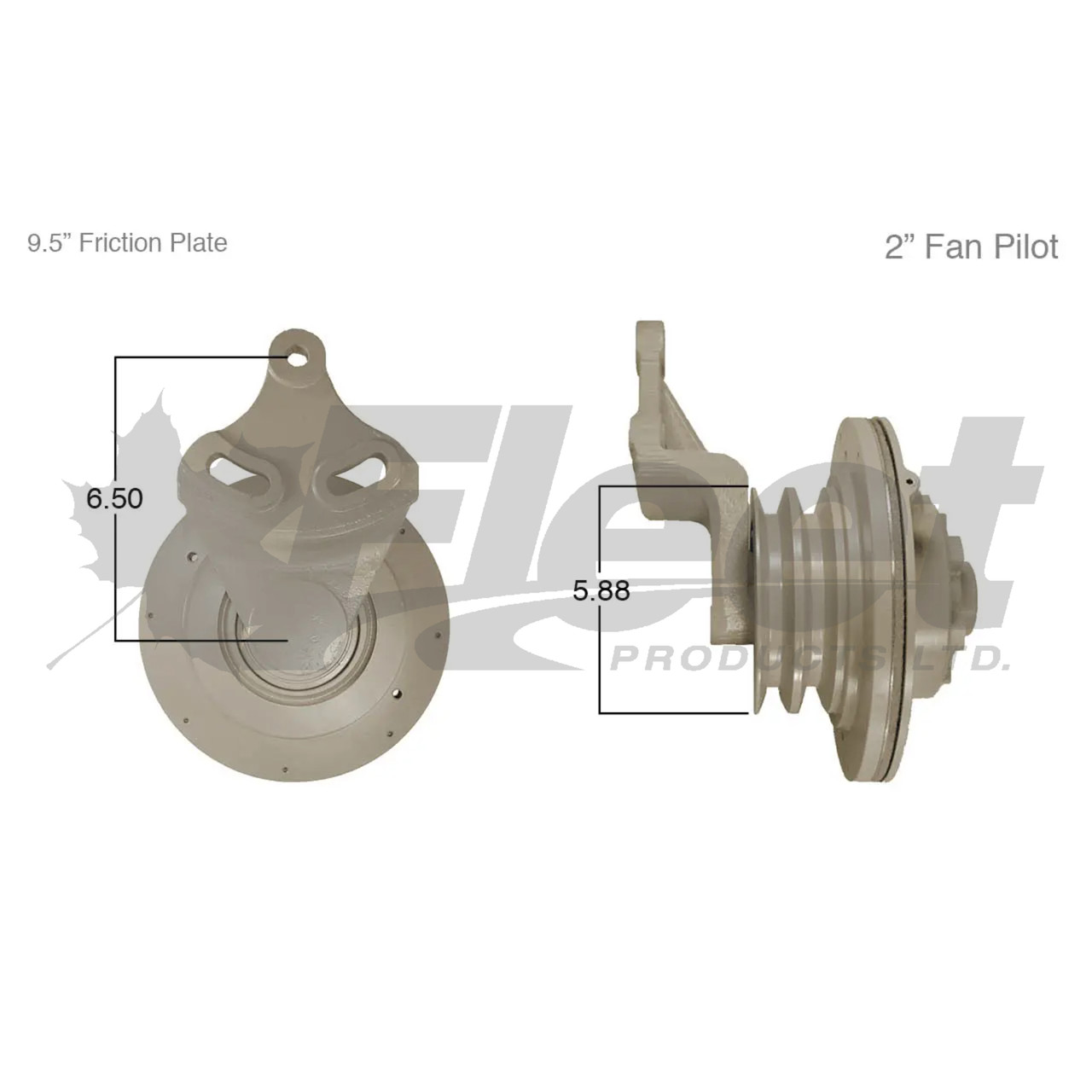 【RT-12787】 KB791009X | HTS Advantage Fan Clutch for Freightliner/Cummins N14/NTC