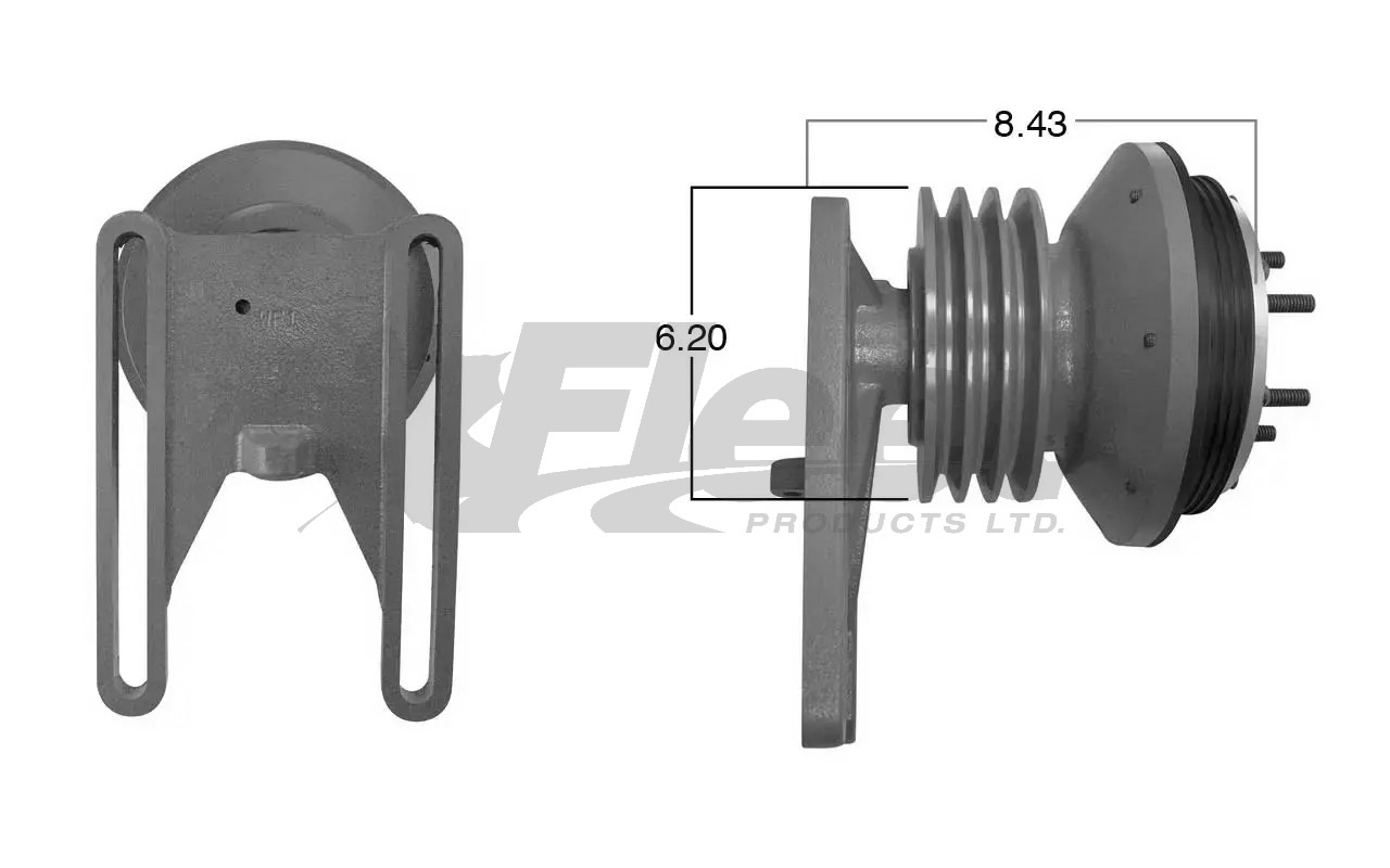 メモリー DK KB799066X | Drivemaster Fan Clutch for Freightliner/Kenworth