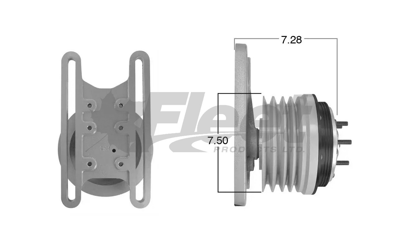KB799103X | Drivemaster Fan Clutch for Peterbilt/CAT 3406/C15/C16