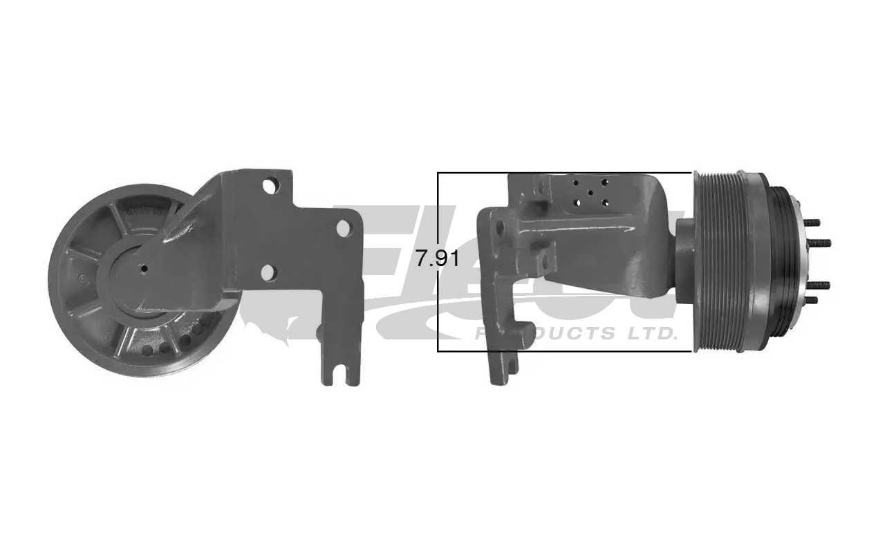 KB799198X | Drivemaster Fan Clutch for Kenworth/Cummins ISX
