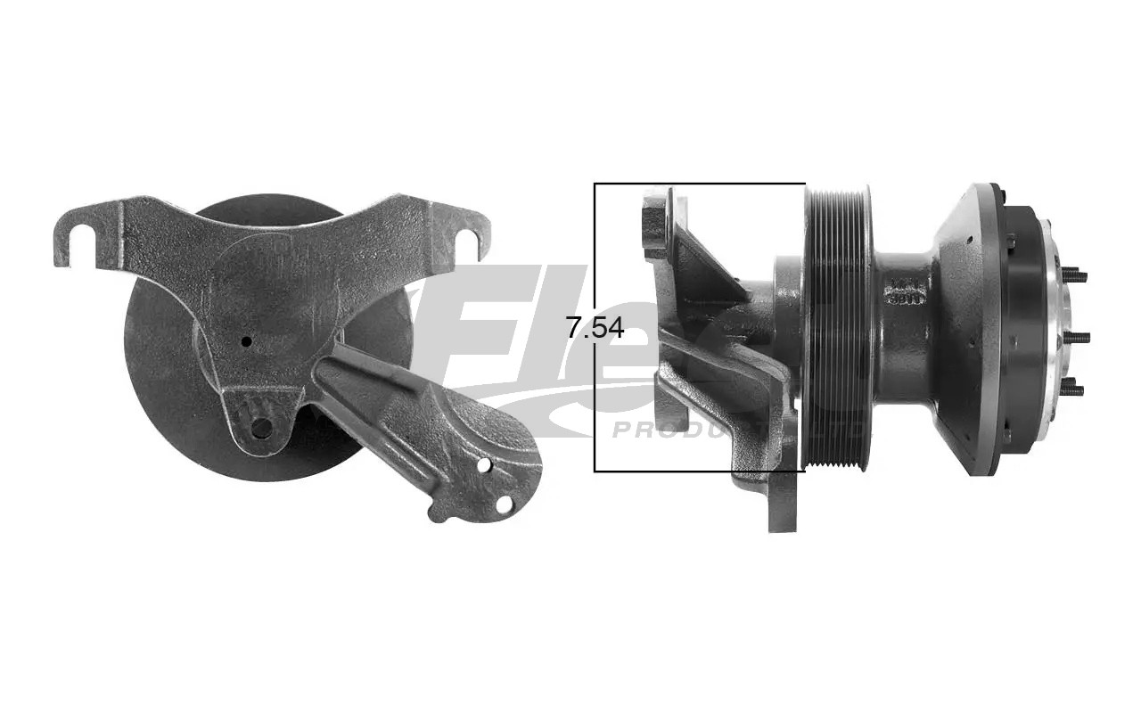 KB799223X | Drivemaster Fan Clutch for Freightliner/Detroit 60