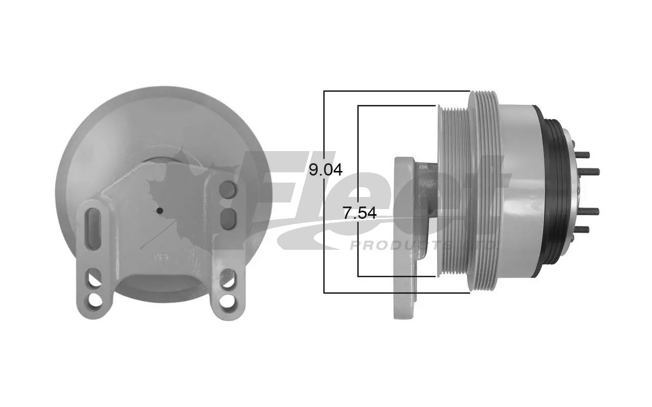 satta KB799334X | Drivemaster Fan Clutch for Peterbilt/CAT C15/C16/ACERT