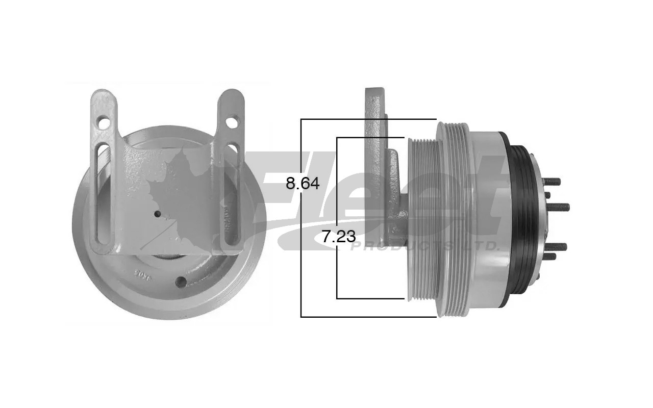 KB799346X | Drivemaster Fan Clutch for Kenworth/CAT C15/C16/ACERT