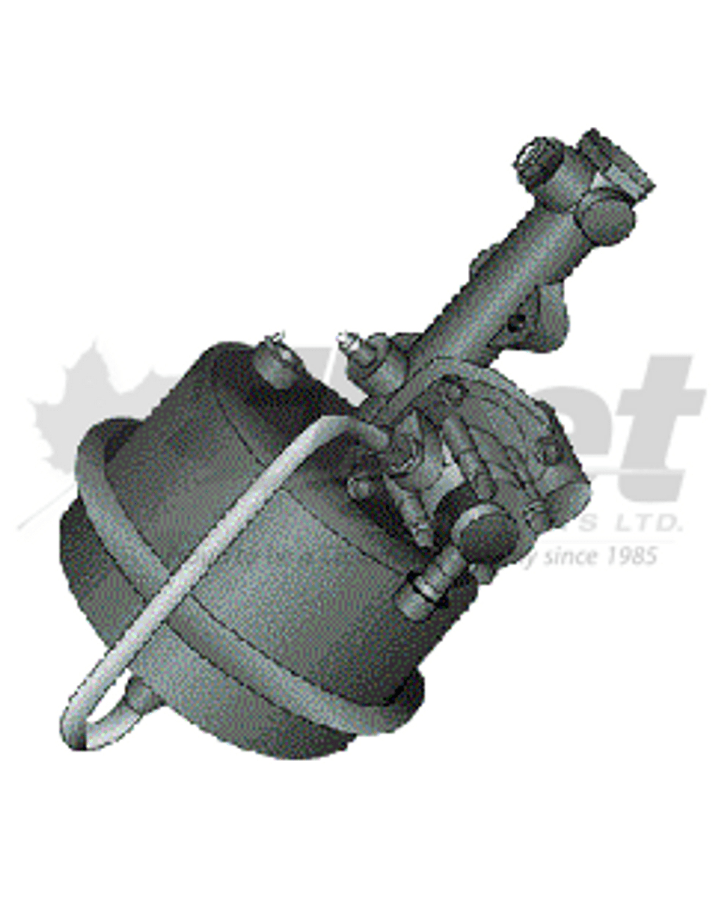 Single Hydrovac Brake Booster Midland (C468X)