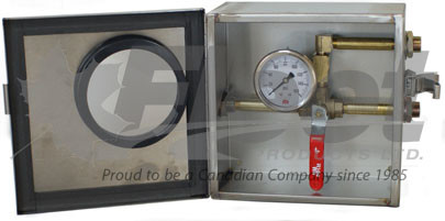 Suspension Control Box W/Stainless Latch (RA014GLSW)