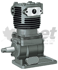 EL740 Pulley Drive (KN7010X) Air Brake Compressor