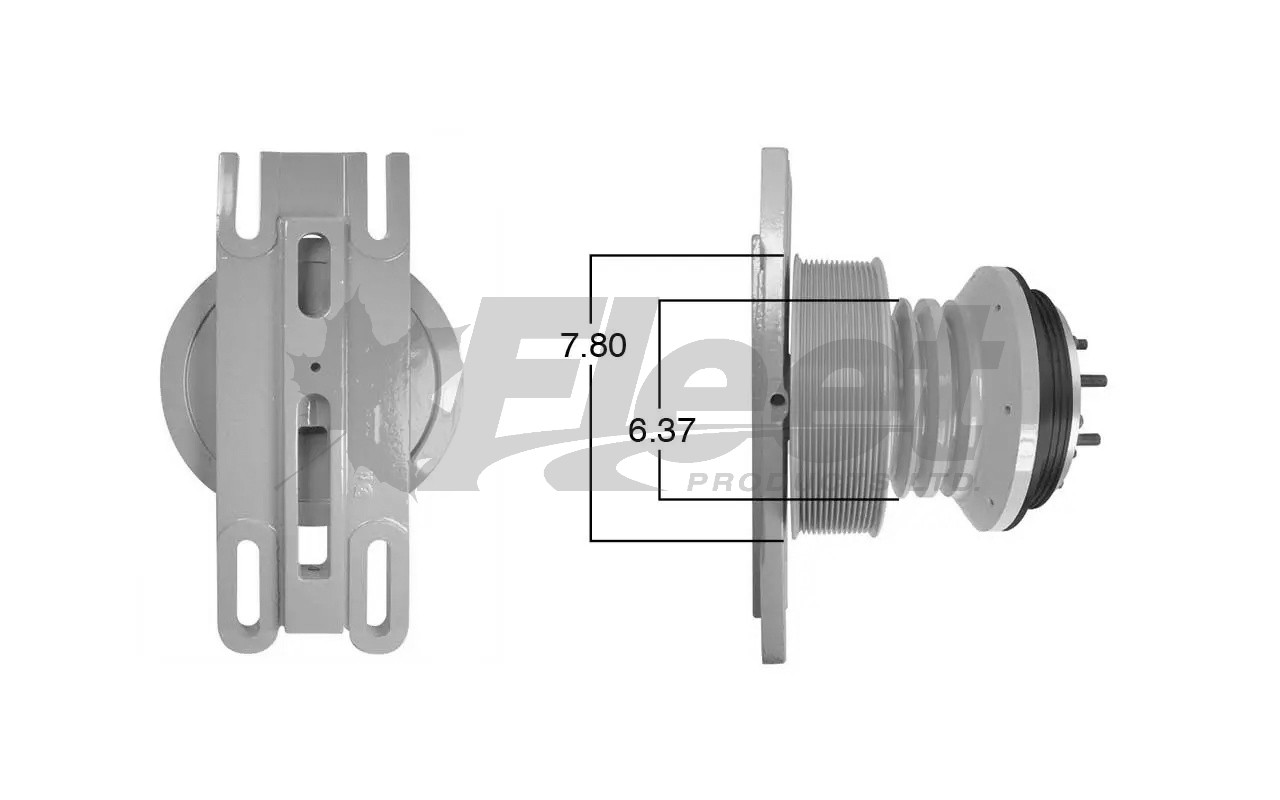 KB799075X | Drivemaster Fan Clutch for Ford/CAT 3406