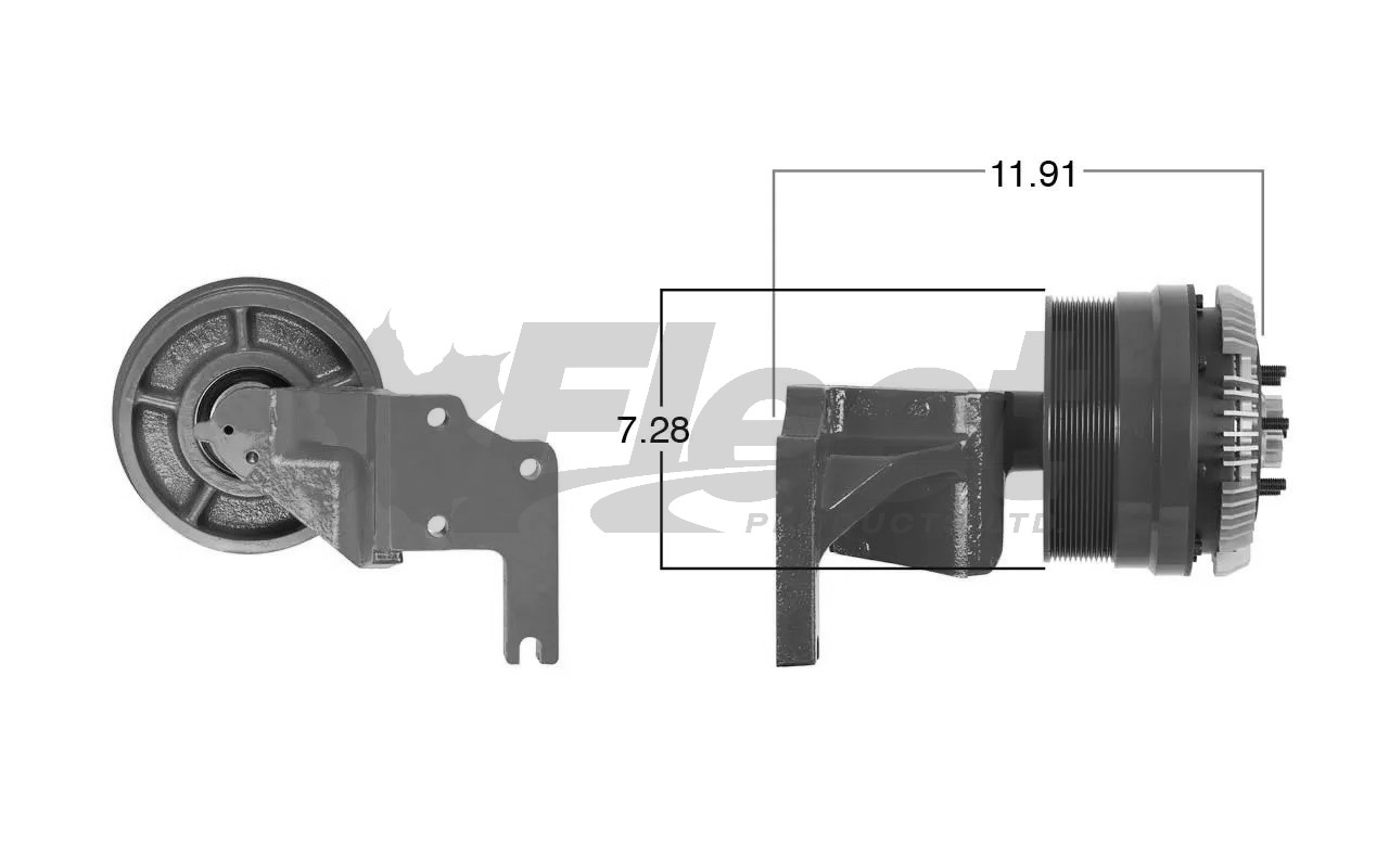 KB799748-2X | Drivemaster 2-speed Fan Clutch for International