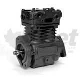 (107981X TF-550 CAT Compressor, remanufactured, flange mount, air brake compressor, for Caterpillar engines 3116, 3406B, and 3176)