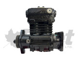 108804X TF-550 Cummins ISB air brake compressor remanufactured, water-cooled, flange mount, 11-tooth spline adapter 109013, 109212, 065376, (5012665X- PREMIUM CRANK)