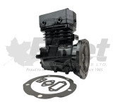 286538X TF-501 compressor, Detroit Diesel, engine drive, 0-  tilt, left ports, 45 lbs, flange mount OE: 286619, 286623, 285970