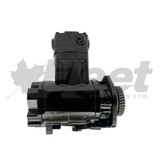 3558052X QE296C Cummins air brake compressor remanufactured, single cylinder, 2-hole flange, water-cooled 3558052, QE296C, NT7002AS, 3558022