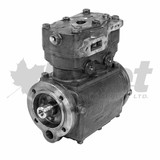Reman EL1300 Cummins Compressor, gear drive, flange mount, water cooled, for Cummins In-Line engine applications in trucks. Cummins (3609996), Mack (5396-EL13040X), Navistar (476524C91, 990420C91), NT7004B, EL13040, EL13040X